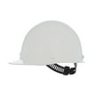 thumbnail image 1 of MSA 454618 Skullgard Cap Style Safety Hard Hat with Staz-on Pinlock Suspension | Non-slotted Cap, Made of Phenolic Resin, Radiant Heat Loads up to 350F - Standard Size in White, 1 of 2