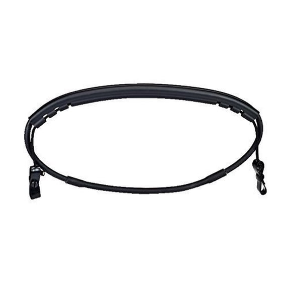MSA 459458 Goggle Retainer for Hard Caps, Capacity, Volume, Standard, Black
