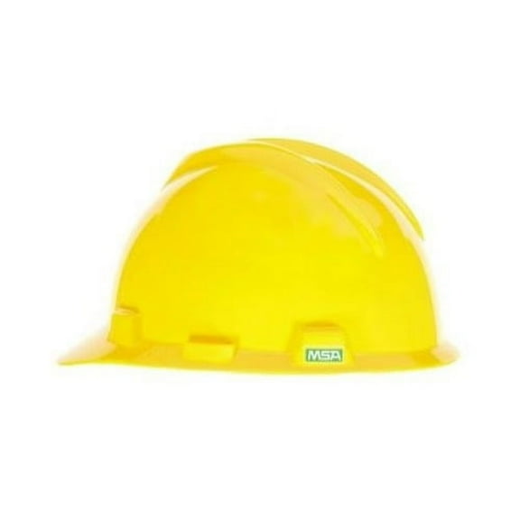 V-Gard Slotted Cap with Fas-Trac III Suspension - Yellow