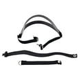 thumbnail image 1 of MSA 480234 Cradle Suspension Head Harness Assembly for Comfo Classic Series Half-Mask Respirators, Holds Reusable Gas Masks Securely in Place, Color: Black, 1 of 1