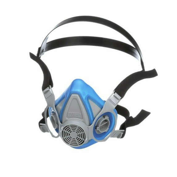 MSA 815696 Advantage 200 LS Respirator with 2-Piece Neckstrap - Small, Blue