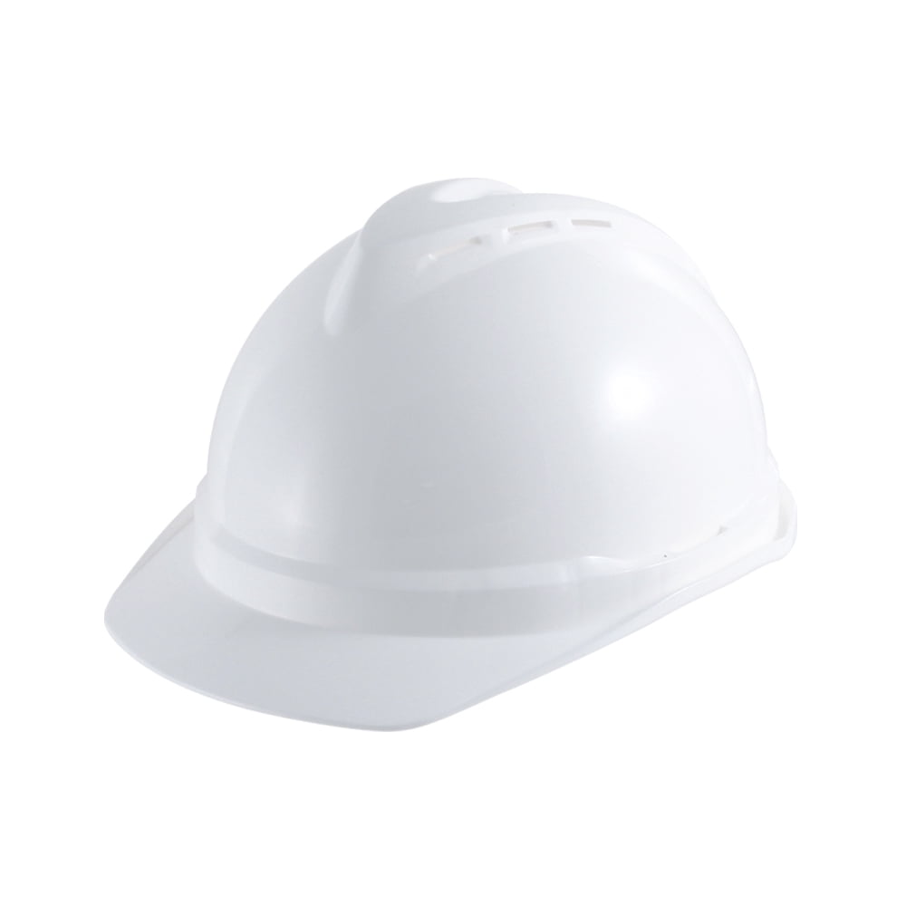 MSA Advance Vented Hard Hat with Fas-Trac Suspension - White