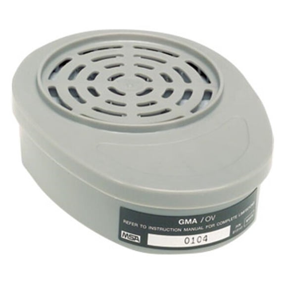 MSA Advantage Respirator Cartridge, Organic Vapor, 2/Pkg