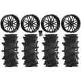 thumbnail image 1 of MSA Bandit 20" Wheels Milled 33" Outlaw Max Tires Can-Am Commander Maverick Renegade Outlander Defender, 1 of 4