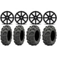 thumbnail image 1 of MSA Black Clutch 14" UTV Wheels 28" Mud Lite XL Tires Honda Pioneer, 1 of 4