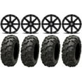 thumbnail image 1 of MSA Black Clutch 14" UTV Wheels 30" Blackwater Tires Polaris RZR XP 1000 / PRO XP / Ranger XP 900/1000, 1 of 4