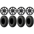 thumbnail image 1 of MSA Black Clutch 14" UTV Wheels 32" MotoRally Tires Kawasaki Teryx Mule, 1 of 4