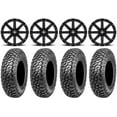 thumbnail image 1 of MSA Black Clutch 15" ATV Wheels 32" RAZR XT Tires Sportsman RZR Ranger, 1 of 4