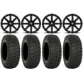 thumbnail image 1 of MSA Black Clutch 15" ATV Wheels 32" RT320 Tires Can-Am Commander Maverick Renegade Outlander Defender, 1 of 4