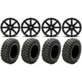 thumbnail image 1 of MSA Black Clutch 15" UTV Wheels 30" Crawler XR Tires Polaris RZR XP 1000 / PRO XP / Ranger XP 900/1000, 1 of 4