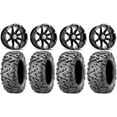 thumbnail image 1 of MSA Black Diesel 14" ATV Wheels 26" BigHorn 2.0 Tires Sportsman RZR Ranger, 1 of 5