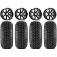 thumbnail image 1 of MSA Black Diesel 14" ATV Wheels 30" Desert Series Tires Sportsman RZR Ranger, 1 of 4