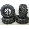 thumbnail image 1 of MSA Black Diesel 14" UTV Wheels 27" MotoClaw Tires Kawasaki Mule Pro FXT, 1 of 4