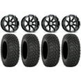 thumbnail image 1 of MSA Black Diesel 15" ATV Wheels 32" RT320 Tires Sportsman RZR Ranger, 1 of 4