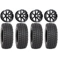 thumbnail image 1 of MSA Black Diesel 15" ATV Wheels 33" XCR350 Tires Sportsman RZR Ranger, 1 of 4
