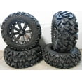 thumbnail image 1 of MSA Black Kore 14" ATV Wheels 26" Rip Saw Tires Sportsman RZR Ranger, 1 of 4