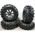 thumbnail image 1 of MSA Black Kore 14" ATV Wheels 27" Swamp Lite Tires Arctic Cat TBX TRV MudPro, 1 of 4