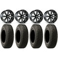 thumbnail image 1 of MSA Black Kore 14" ATV Wheels 28" BFG KM3 Tires Sportsman 550 850 1000, 1 of 4