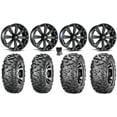 thumbnail image 1 of MSA Black Kore 14" ATV Wheels 29" BigHorn Tires Honda Foreman Rancher SRA, 1 of 5