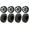 thumbnail image 1 of MSA Black Kore 14" ATV Wheels 30" Crawler XG Tires Honda Foreman Rancher SRA, 1 of 4