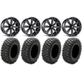 thumbnail image 1 of MSA Black Kore 14" ATV Wheels 30" Crawler XR Tires Arctic Cat TBX TRV MudPro, 1 of 4