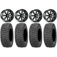 thumbnail image 1 of MSA Black Kore 14" ATV Wheels 30" Rock-A-Billy Tires Honda Foreman Rancher SRA, 1 of 4