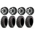 thumbnail image 1 of MSA Black Kore 14" UTV Wheels 27" Reptile Tires Polaris RZR XP 1000 / PRO XP / Ranger XP 900/1000, 1 of 4