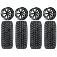 thumbnail image 1 of MSA Black Kore 14" UTV Wheels 28" Regulator Tires Polaris RZR XP 1000 / PRO XP / Ranger XP 900/1000, 1 of 4