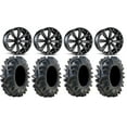 thumbnail image 1 of MSA Black Kore 14" UTV Wheels 29.5" Terminator Tires Kawasaki Teryx Mule, 1 of 4