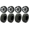 thumbnail image 1 of MSA Black Kore 14" UTV Wheels 30" Crawler XR Tires Can-Am Maverick X3 / Honda Pioneer 1000 / Talon, 1 of 4