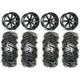 thumbnail image 1 of MSA Black Kore 14" UTV Wheels 30" Moto MTC Tires Polaris RZR XP 1000 / PRO XP / Ranger XP 900/1000, 1 of 4