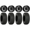 thumbnail image 1 of MSA Black Rogue 14" ATV Wheels 28" RT320 Tires Sportsman RZR Ranger, 1 of 4