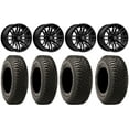 thumbnail image 1 of MSA Black Rogue 14" ATV Wheels 29" BFG KM3 Tires Sportsman RZR Ranger, 1 of 5