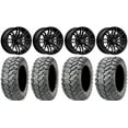 thumbnail image 1 of MSA Black Rogue 14" UTV Wheels 29" Ceros Tires Polaris RZR XP 1000 / PRO XP / Ranger XP 900/1000, 1 of 4