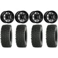 thumbnail image 1 of MSA Black Rogue 14" UTV Wheels 32" BDC Tires Polaris RZR XP 1000 / PRO XP / Ranger XP 900/1000, 1 of 4