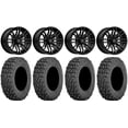 thumbnail image 1 of MSA Black Rogue 14" Wheels 28" Coyote Tires Kawasaki Teryx Mule, 1 of 4