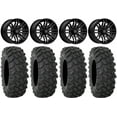 thumbnail image 1 of MSA Black Rogue 15" ATV Wheels 32" XTR370 Tires Sportsman RZR Ranger, 1 of 4