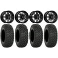 thumbnail image 1 of MSA Black Rogue 15" ATV Wheels 33" RT320 Tires Sportsman RZR Ranger, 1 of 4