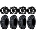 thumbnail image 1 of MSA Black Rogue 15" UTV Wheels 32" Klever X/T Tires Kawasaki Teryx Mule, 1 of 4