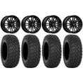 thumbnail image 1 of MSA Black Rogue 15" UTV Wheels 32" RT320 Tires Kawasaki Teryx Mule, 1 of 4