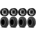 thumbnail image 1 of MSA Black Rogue 15" UTV Wheels 34" MotoVator Tires Can-Am Maverick X3 / Honda Pioneer 1000 / Talon, 1 of 4
