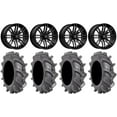 thumbnail image 1 of MSA Black Rogue 16" ATV Wheels 31" BKT AT 171 Tires Sportsman RZR Ranger, 1 of 4