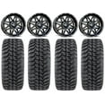 thumbnail image 1 of MSA Black Vibe 14" UTV Wheels 28" Regulator Tires Polaris RZR XP 1000 / PRO XP / Ranger XP 900/1000, 1 of 4