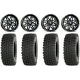 thumbnail image 1 of MSA Black Vibe 14" UTV Wheels 30" BDC Tires Polaris RZR XP 1000 / PRO XP / Ranger XP 900/1000, 1 of 4
