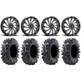 thumbnail image 1 of MSA Blade 18" Wheels Milled 34" Terminator Tires Can-Am Maverick X3 / Honda Pioneer 1000 / Talon, 1 of 4