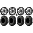 thumbnail image 1 of MSA Blade 18" Wheels Milled 40" MotoRavage XL Tires Can-Am Maverick X3 / Honda Pioneer 1000 / Talon, 1 of 4