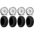 thumbnail image 1 of MSA Blade 20" Wheels Chrome 34" MotoHammer Tires Kawasaki Mule Pro FXT, 1 of 4