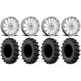 thumbnail image 1 of MSA Blade 20" Wheels Chrome 35" MotoSlayer Tires Polaris RZR XP 1000 / PRO XP / Ranger XP 900/1000, 1 of 4