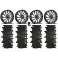 thumbnail image 1 of MSA Blade 20" Wheels Milled 35" Outlaw Max Tires Sportsman RZR Ranger, 1 of 4
