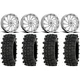 thumbnail image 1 of MSA Blade 22" Wheels Chrome 37" ACP Tires Kawasaki Mule Pro FXT, 1 of 4